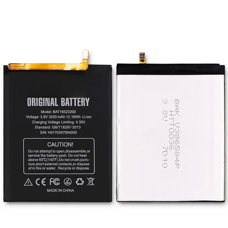 OLRRV 3200mAh For Doogee Y6 Extreme Replacement Battery Bateria Batterie Mobile Phone Batteries+Tools | Мобильные телефоны и