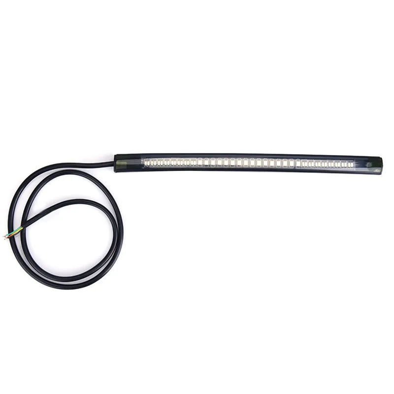 Гибкий светодиодный светильник для мотоцикла 32 дюйма стоп сигнал поворота