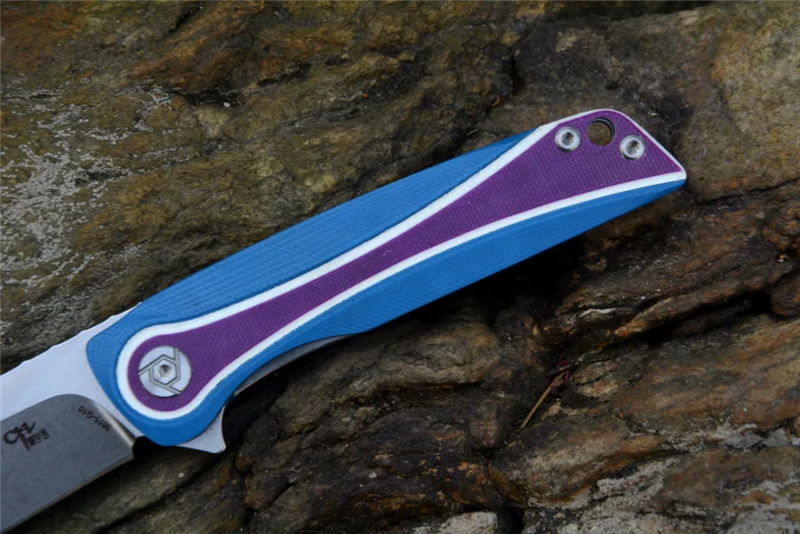CH нож Ch3511G10 D2 с вымытым лезвием, 3 цвета, G10, складные ножи с ручкой для кемпинга, охоты, походов и рыбалки на открытом воздухе