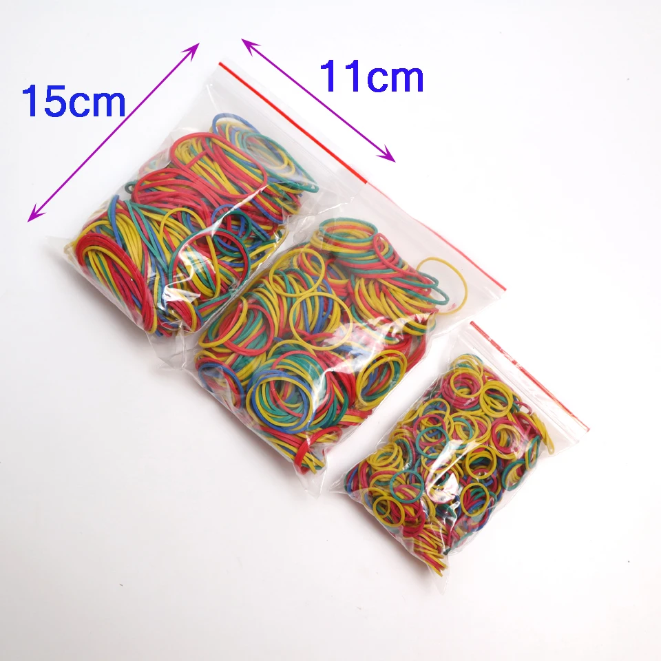 

High Quality Color Elastic Rubber Band 13-38mm For School Office Home Industrial Rubber Band Stationery Packaging Tape