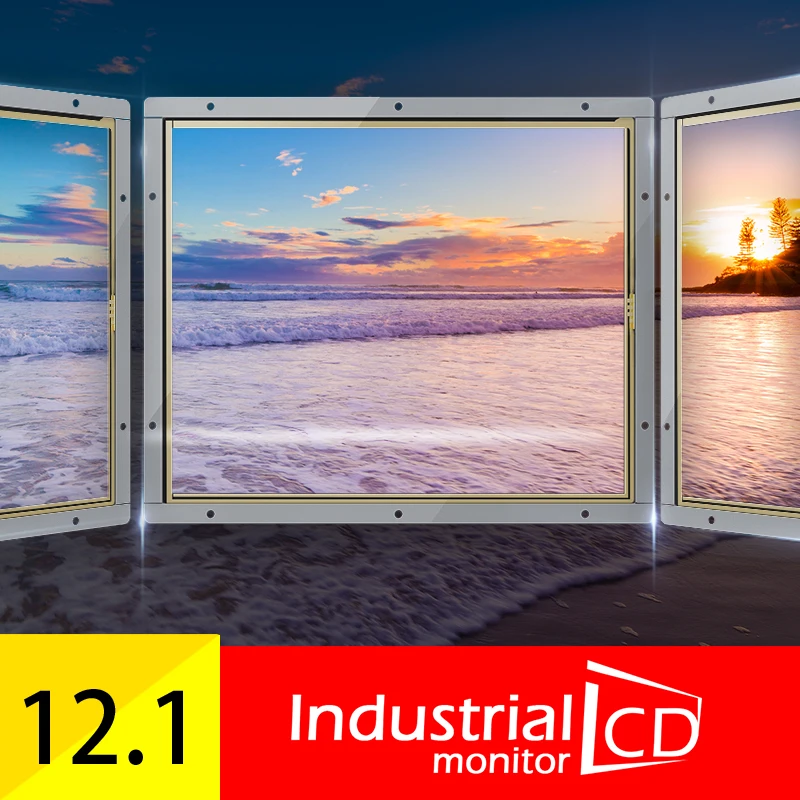 Промышленный 2 5 дюймовый ЖК монитор с открытой рамкой HD VGA/HDMI входами TFT