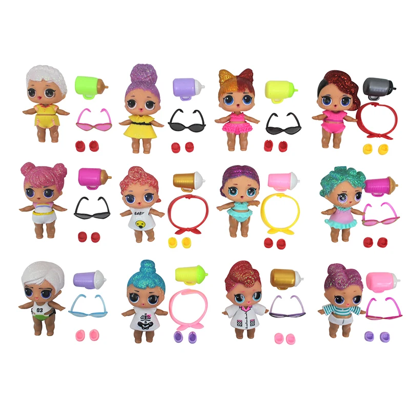 Кукла сюрприз игрушки фигурка сестры кукла для девочек детская игрушка винил