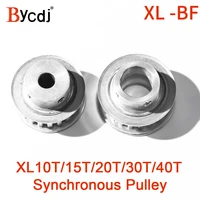 xl aluminum alloy small synchronous pulley set combination mechanical transmission pulley motor gear unit xl10t 15t 20t 30t 40t