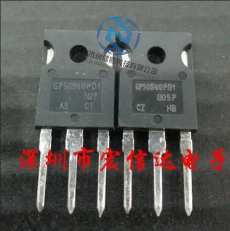 

10 шт. IRGP50B60PD1 GP50B60PD1 75A 600 в TO-247