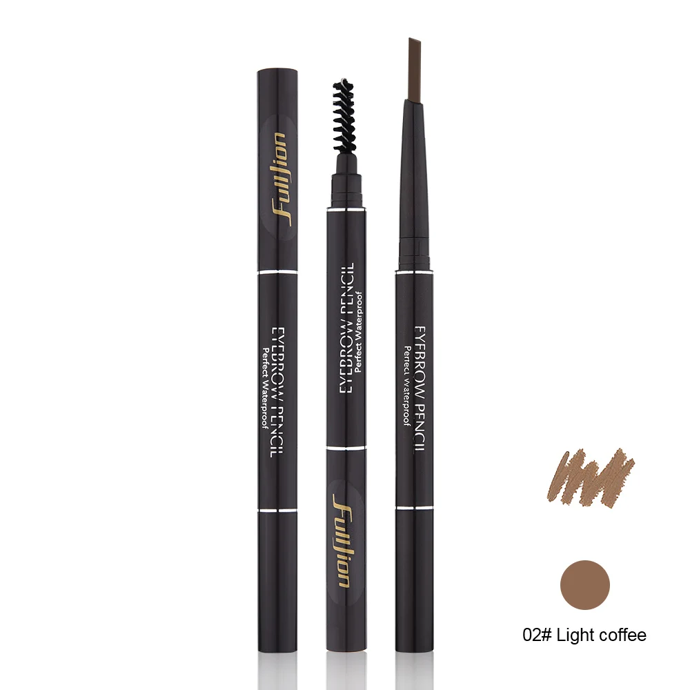 02 5 Colors Rotatable Waterproof Eyebrow Pencil Long-lasting Multicolor Eyebrow Liner Exquisite Not Dizzy Catch for Eye Makeup - Цвет: 02
