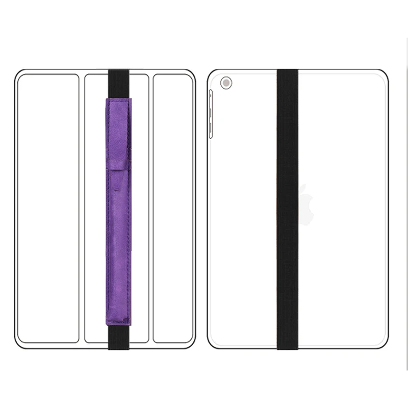 Кожаный чехол для Apple Pencil, чехол для сенсорного экрана, чехол для планшета, держатель для карандашей, защитный чехол для iPhone, iPad Pencil