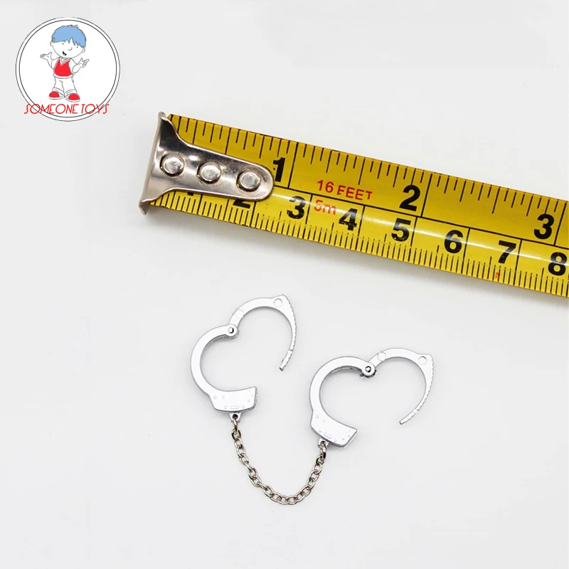

1/6 Scale Action Figurine Doll Accessories Handcuffs Model Robbers Prisoners Lock Accessory For 12" Action Figure