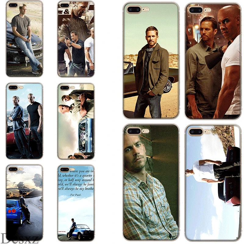 Чехол для телефона Paul Walker Fast Furious чехол iPhone 5 5S SE 6 6s 7 8 Plus X XS XR Max|Чехлы-накладки| |