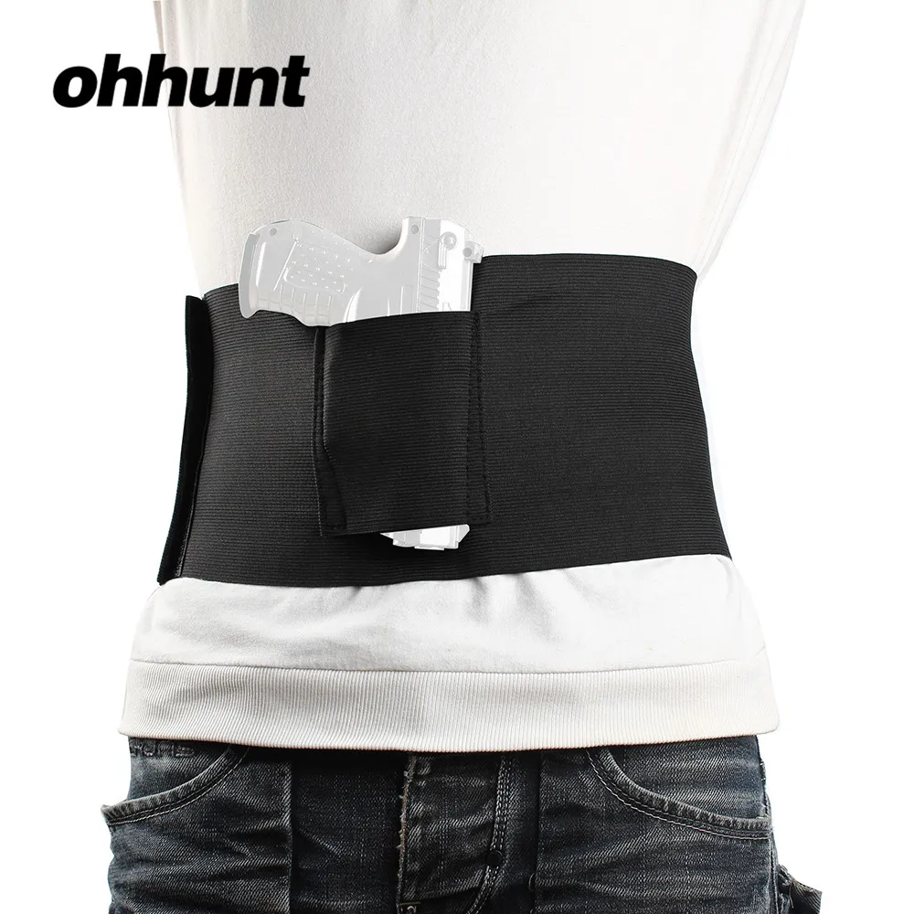 Ohhunt тактическая поясная кобура для живота ружья скрытая регулируемая под