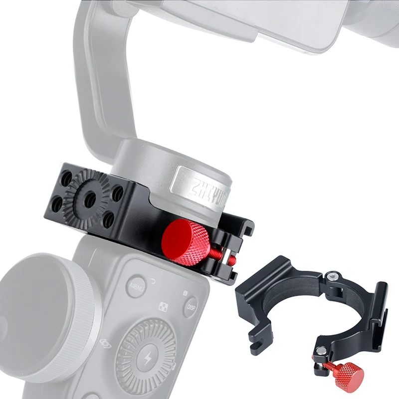 Zhiyun Smooth 4 аксессуары кольцевой держатель зажим w Холодный башмак для микрофона