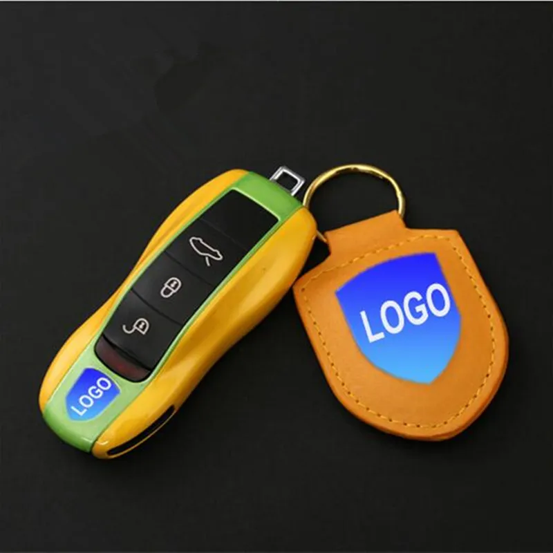 2018 новые творческие смешанный цвет авто ключ крышка модный стиль автомобилей