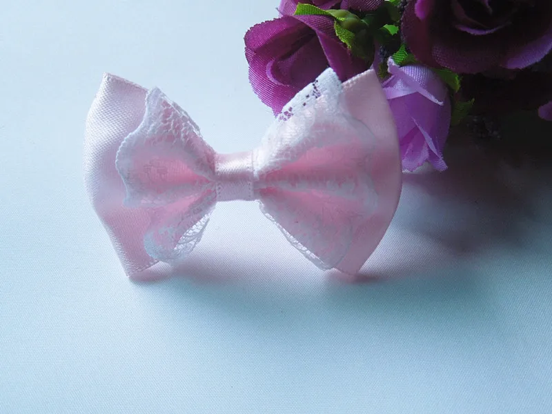 50pcs / ribbon flower bow applique craft sewing | Детская одежда и обувь