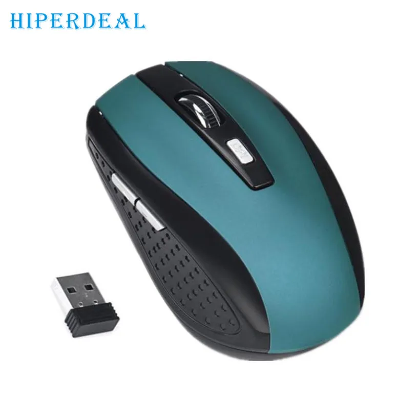 HIPERDEAL 2017 Бесплатная доставка Горячая 2 4 GHz Беспроводная игровая мышь USB приемник Pro