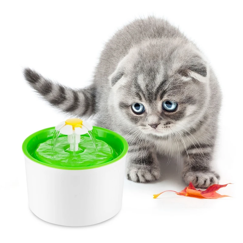 Электрическая поилка фонтанчик для домашних животных 1 6 л|cat water fountain|electric cat