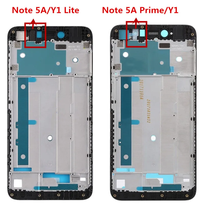 Для Xiaomi Redmi Note 5A Prime Y1 Lite ЖК корпус панель крышка передняя рамка плата ремонт