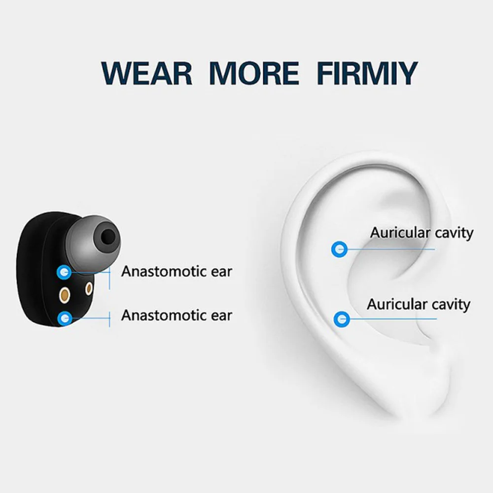 DISOUR CSR S2 TWS Bluetooth наушники мини стерео Спорт Музыка Беспроводная гарнитура с зарядной коробкой TWS наушник для Xiaomi
