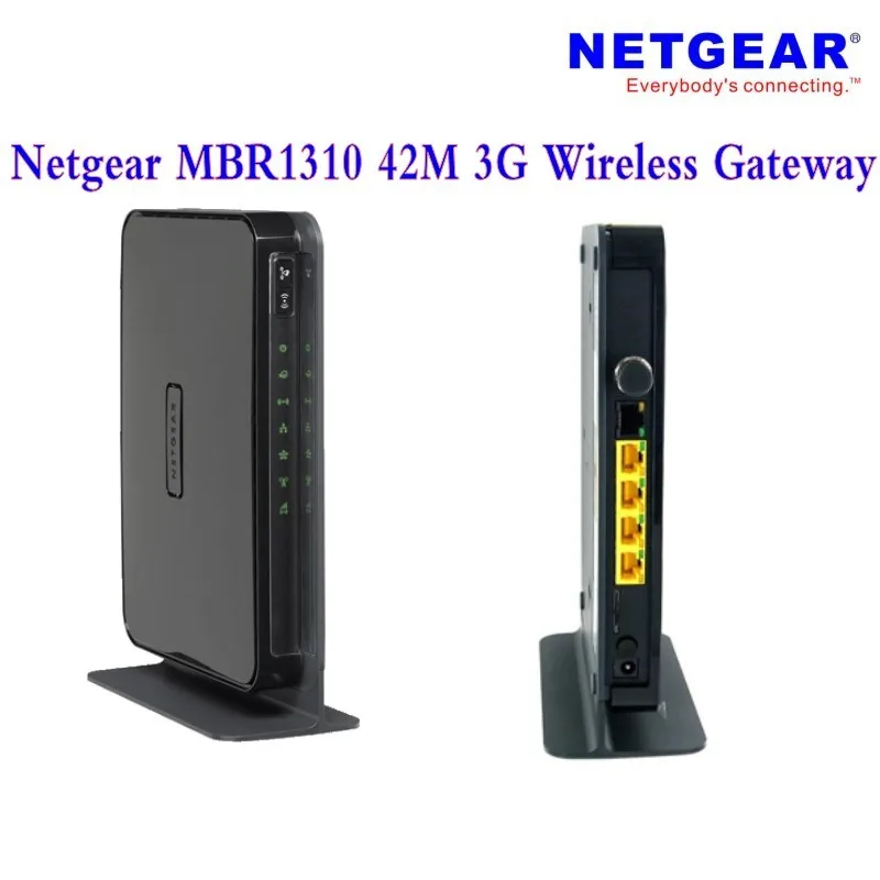 

Новый Оригинальный разблокированный телефон, 42 Мбит/с, Netgear MBR1310 3G, электронные устройства и беспроводной шлюз 3G
