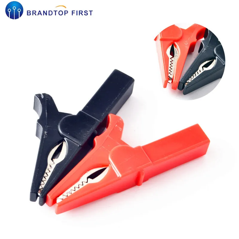 Акция! Зажим для аккумулятора 55 мм зажим типа крокодил HV мультиметра с вилкой