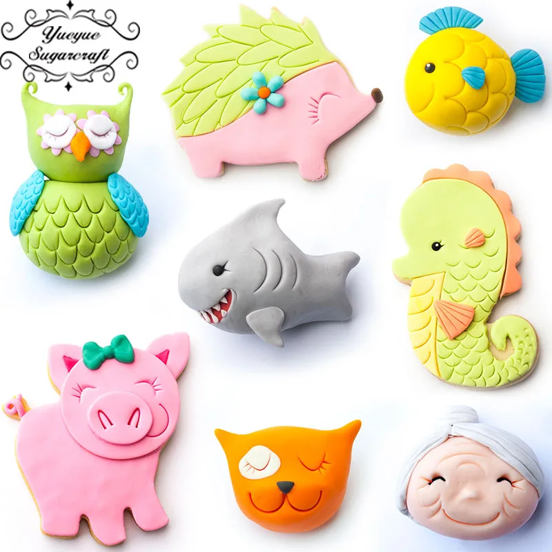 Yueyue Sugarcraft пластиковый резак для помадки форма торта помадка инструменты