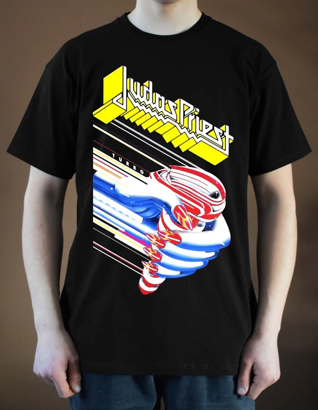 JUDAS PRIEST Turbo ver. 1 футболка Heavy Metal Твердая порода Ян Hill (черный) S 3XL хип хоп Новинка