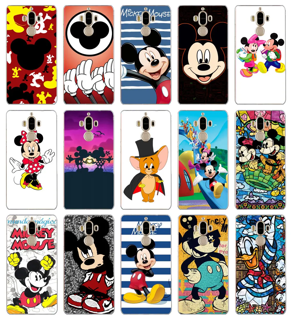 DREAMFOX L439 Mickey Mouse Minnie Pop Art Soft TPU Silicone Case Cover For Huawei Honor 6A 6C 6X 7C 7X 8 Lite Pro |