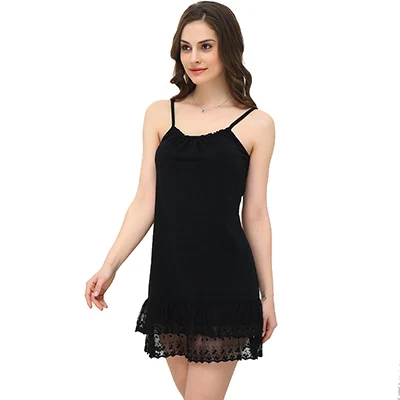 black-A Летнее платье на бретельках 3XL 4XL размера плюс Mori Girl женское сексуальное платье Лолита Туника мини сексуальное кружевное платье макси белая черная одежда - Цвет: black-A