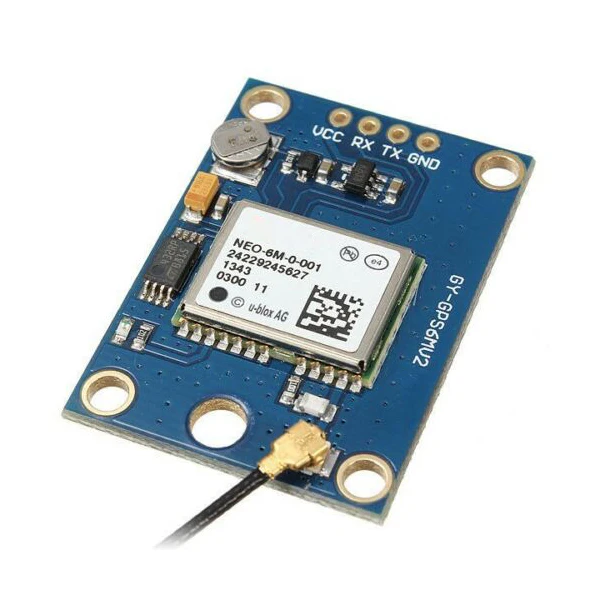 

GY-NEO6MV2 Flight Controller GPS Module with Super Strong Ceramic Antenna for Raspberry Pi -Drop