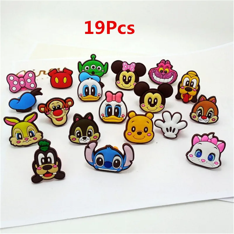 19 шт. классические милые мягкие аксессуары с мультяшным Микки Минни Кроликом