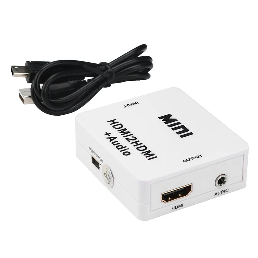 CARPRIE видео кабели HDMI2HDMI + Аудио HDMI в конвертер сплиттер Цифровой Аналоговый