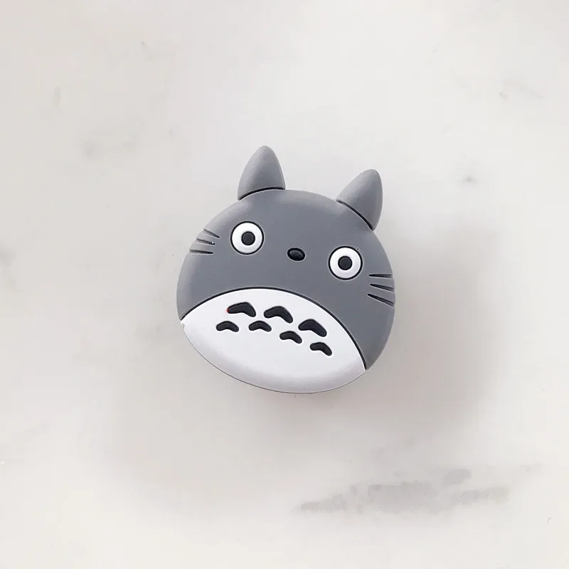 Милый мультфильм Anpanman Улица Сезам Круглый Универсальный кольцо-держатель мобильного телефона подушка безопасности Газа складной Стенд кронштейн для iphone samsung - Цвет: 2