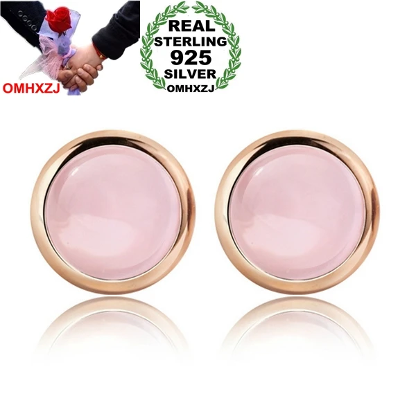 Ювелирные изделия OMH оптовая продажа серьги-гвоздики из стерлингового серебра 925