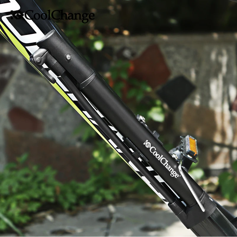 CoolChange Bicycle Pump Aluminum Alloy Mini Portable Light Air For Bike Tire Inflator Schrader Presta Valve Cycling | Спорт и