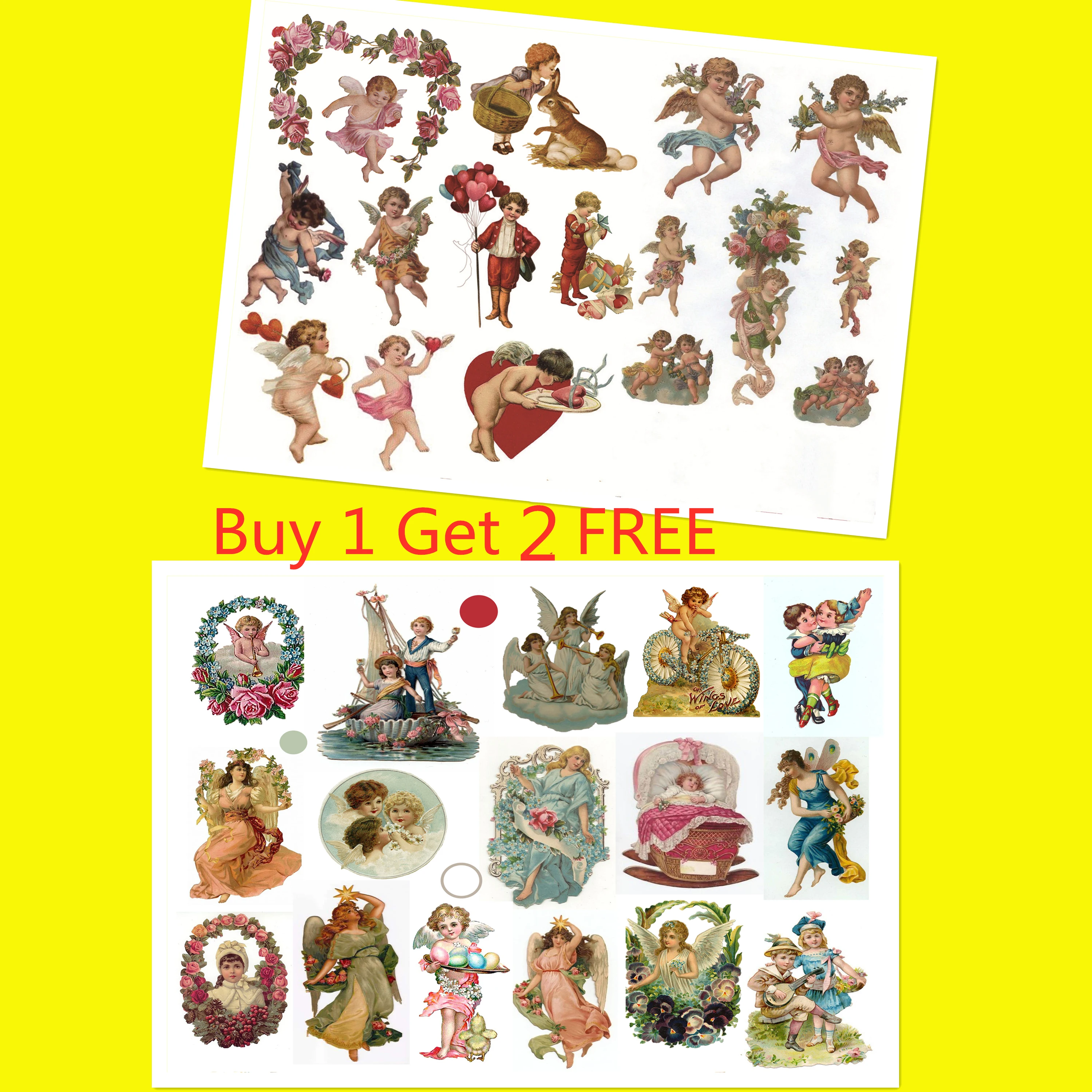 Наклейки для детей ручная работа без резки A5 | Игрушки и хобби