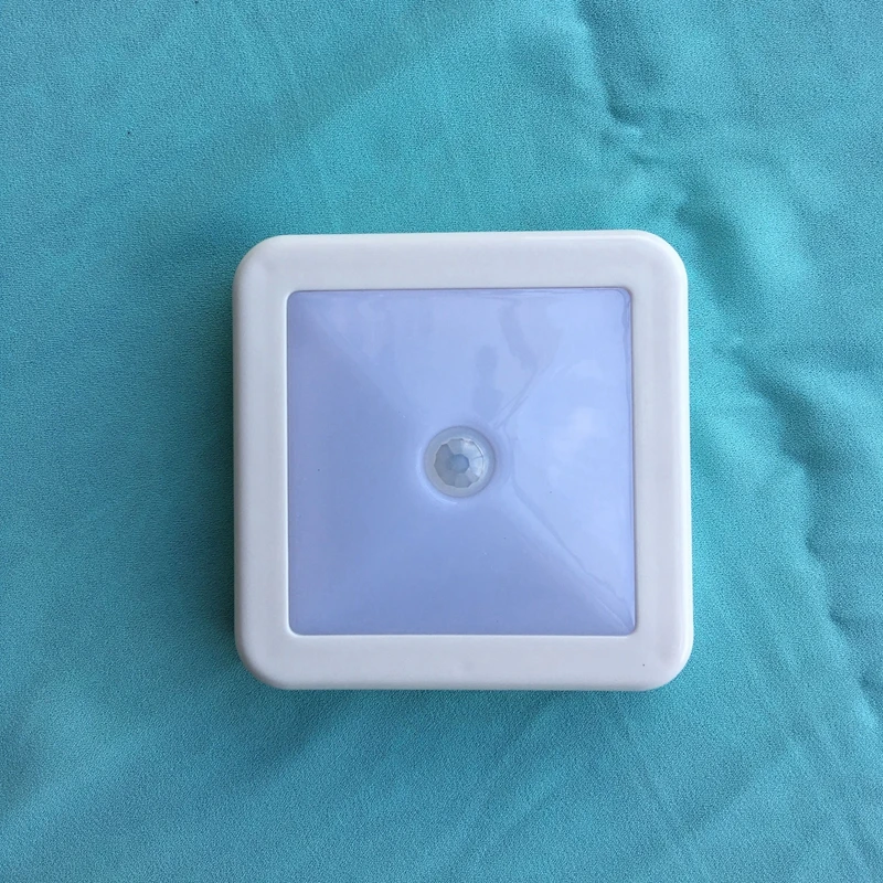 PIR Motion Sensor LED Night light Auto On Off Battery Operated Lamp Wall Light For Hallway Pathway Staircase Bedside | Освещение