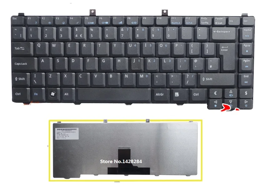 

SSEA New laptop US Keyboard English For ACER 1691 1692 1690 1670 1672 3020 3040 5040 5600 Keyboard