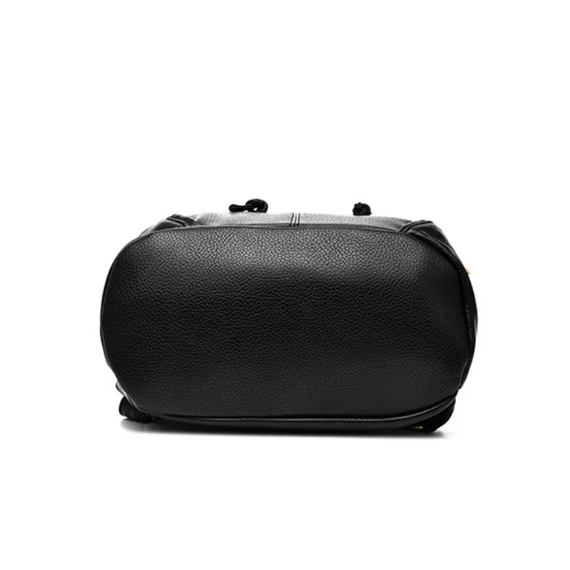 Женский рюкзак из 100% натуральной кожи весенне-летний повседневный для студентов