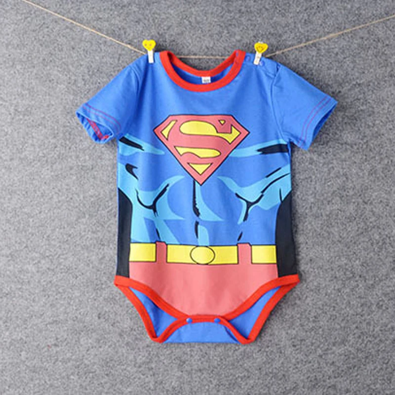 Одежда для маленьких мальчиков и девочек новый летний детский комбинезон с