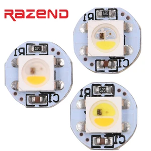 Светодиодный чип 5050, адресный светодиодный SK6812, миниатюрная плата RGB, RGB + теплый белый, нейтральный белый, радиатор WWA, пиксели, 5 В, аналогичный WS2812B