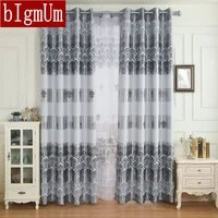bIgmUm Blackout Curtain High grade Printed Rose Curtains For Living Room Dining Room Bedroom European Simple Design Curtains