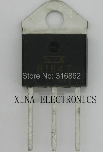 

2SB1647 B1647 150V/10A TO-24 ROHS ORIGINAL 10PCS/lot Free Shipping Electronics composition kit