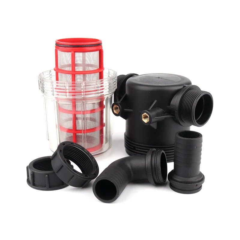 20 25 32mm 50Mesh Transparent Water Filter Garden Irrigation Filters Agriculture Visible Pipe Pre-Filter Pet Aquarium Filter