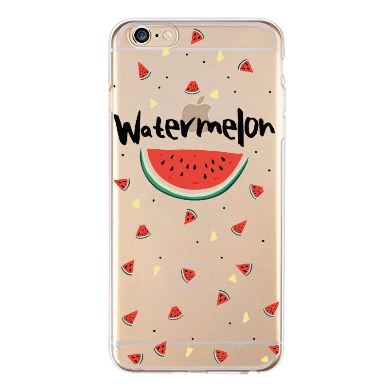 Мягкий прозрачный чехол для iPhone 4/4S 5 5S 6 6plus 7 8 plus силиконовый x бесплатная доставка