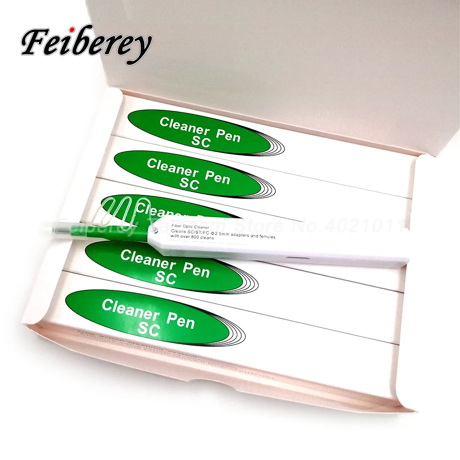 SC один клик очиститель инструмент волоконно оптическая чистящая ручка для SC/FC/ST