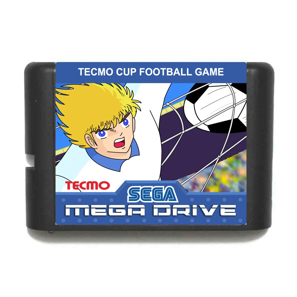 Captain Tsubasa (Tecmo чашки Футбол) 16 бит MD карточная игра для Sega игры Mega Drive Genesis|16 bit|md game16 bit