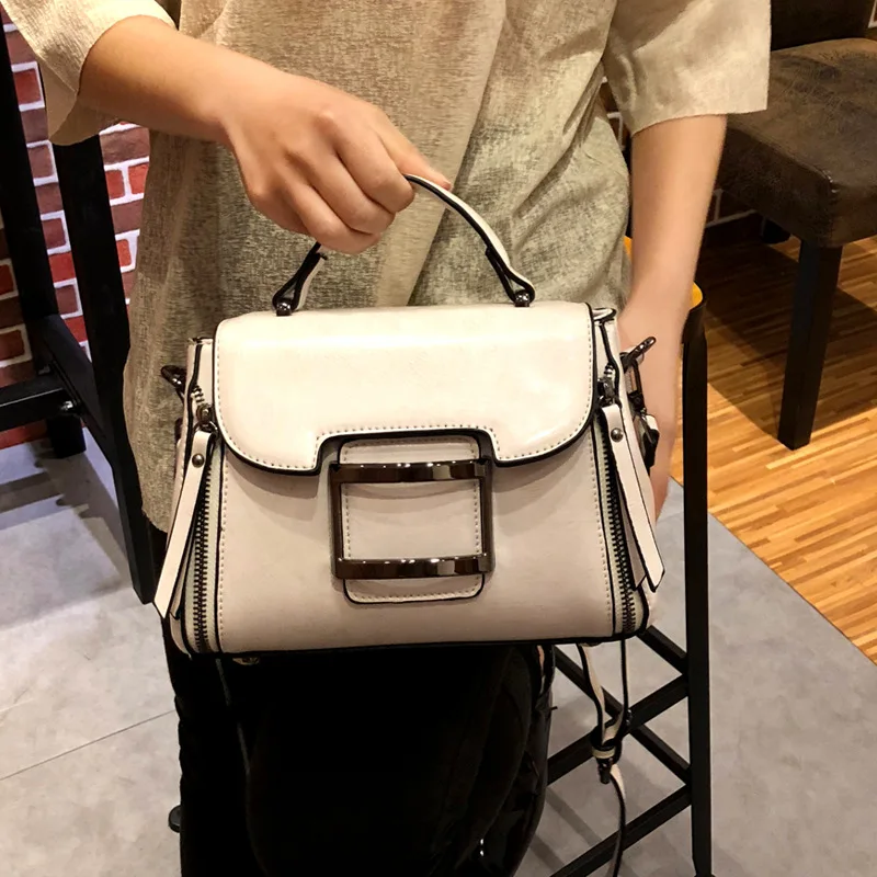 Youda натуральная кожа материал повседневная женская сумка на плечо модная Ретро