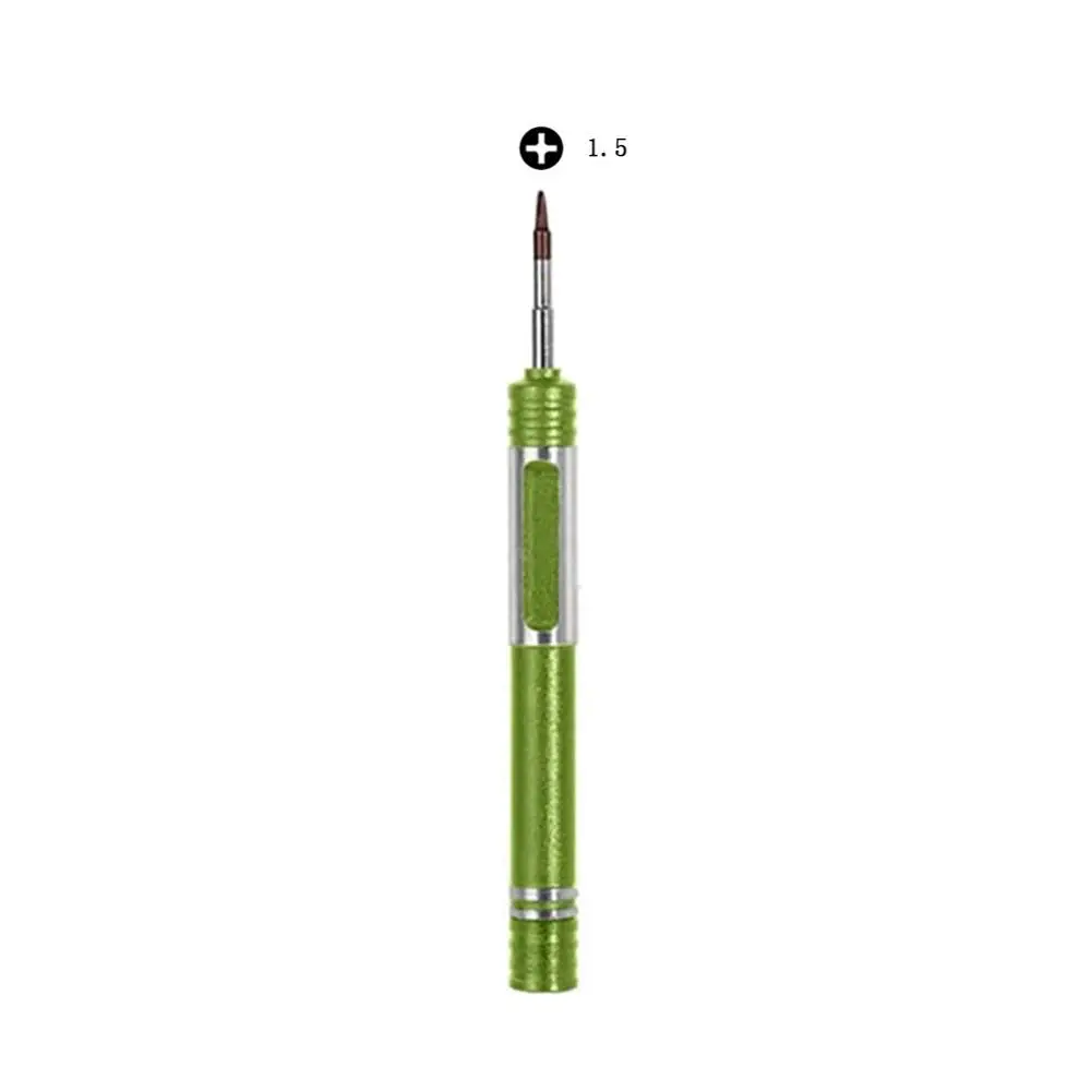 Прецизионная отвертка P2 0,8 Pentalobe Y 0,6 Tri Wing 1,5 Phillips 2,5 Cross 2,5 Шестигранная для iPhone samsung xiaomi Инструменты для ремонта - Цвет: 1.5 Phiilips