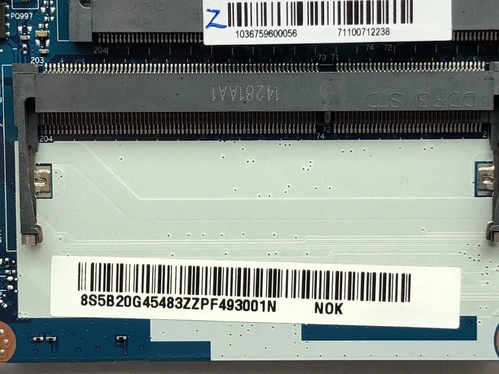 Высококачественная материнская плата для ноутбука Lenovo G50-70 ACLU1/ACLU2 NM-A271 SR1EB I7-4510U DDR3L