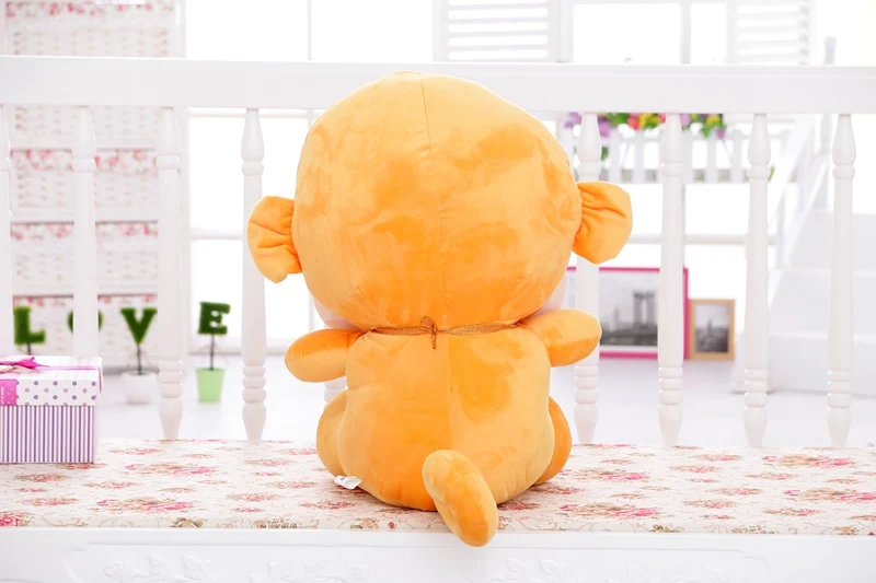 Бесплатная доставка 1 шт. 30 см цветная плюшевая игрушка в виде обезьяны мягкая