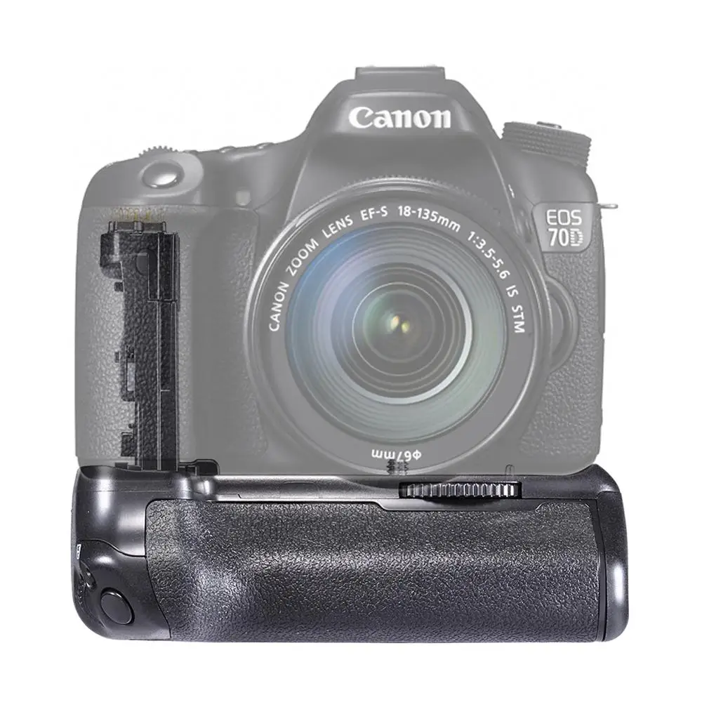Neewer Держатель батарейного отсека (запасная ручка для Canon BG E14) и 2 шт. 2000mAh LP E6 E6N