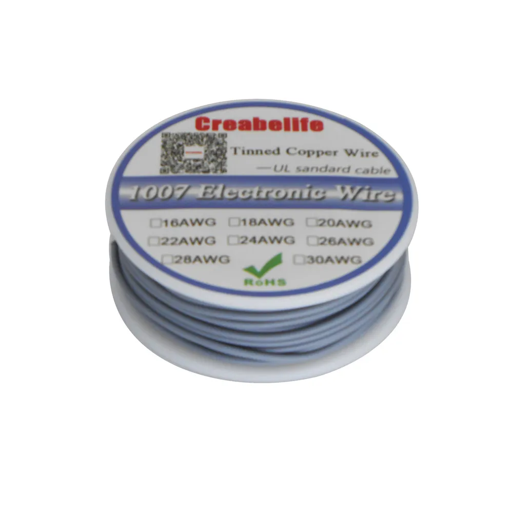 10 м/UL 1007 24AWG 12 цветов на выбор шариковая посылка Электрический провод кабель Линия авиакомпания Луженая Медь PCB Провод RoHS провод